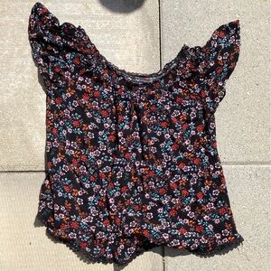 Floral Stretchy Blouse